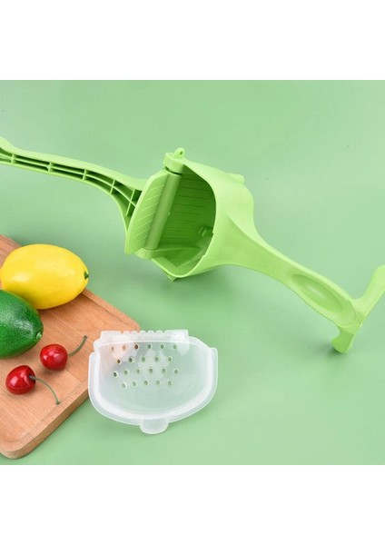 Fonksiyonlu Manuel Meyve Sıkacağı - Yeşil (5324) indirimleri