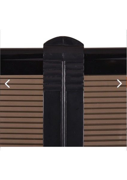 Kapı Pencere Üstü Pratik Sundurma 240 x 80 Siyah fiyatları