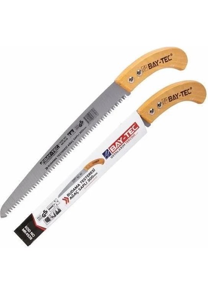 Bay-Tec MK4538 Ağaç Saplı Budama Testeresi 300 mm