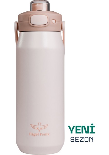 750 ml Clearlok Pale Peach Çift Katmanlı Paslanmaz Çelik Matara