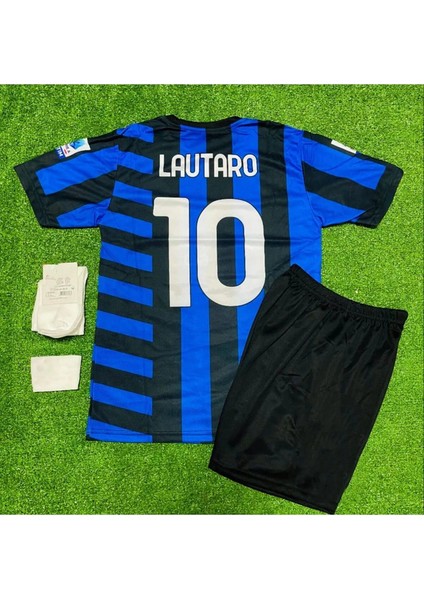 2024/25 Yeni Sezon Lautaro Martinez Iç Saha Çocuk Forması 4'lü Set