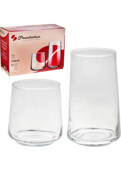 Tokio Su ve Meşrubat Bardak Takımı 12 Parça fiyatları