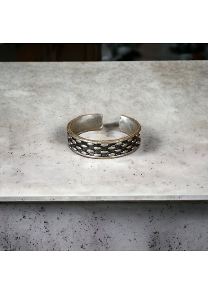 4 Adet 925 Ayar Gümüş Kaplama Ayarlanabilir El Yapımı Erkek Kadın Ince Alyans Yüzük Seti fırsatları