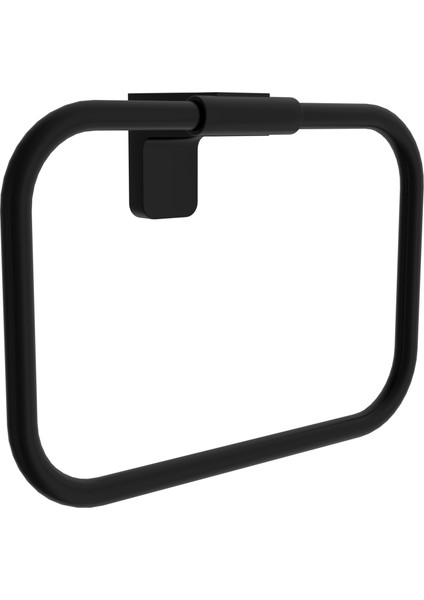 Zuk Black Kare Havlu Askısı
