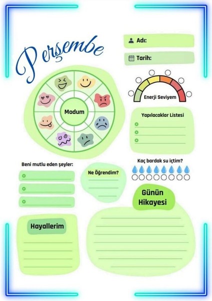 Öğrenci Plan Defteri Yaz-Sil (Günlük-Haftalık) fiyatları
