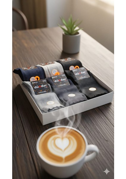 Unisex Modal Soket Çorap, Asorti, 12'li Kutu