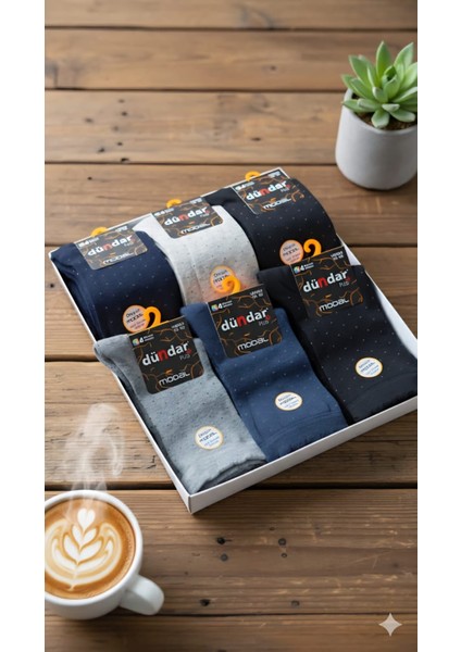 Unisex Modal Soket Çorap, Asorti, 12'li Kutu modelleri