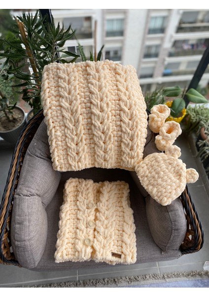 El Örgüsü Bebek Battaniyesi Takımı fiyatları