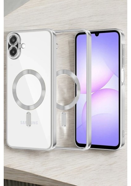 Samsung Galaxy A07 Kılıf Kamera Korumalı Sararma Yapmaz Magsafe Şarj Özellikli A++ Kalite Kapak