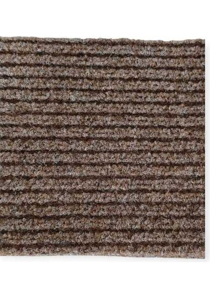 Çelik Halı 2 x 11 Metre Kahverengi Dış ve Iç Zemin Kaymaz Halı Yolluk Taban Iş Yeri Ofis Oto Paspası