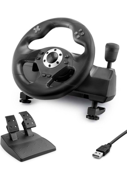 Oyuncu Direksiyon Seti 270° 7In1 Ps4/Ps3/Ps2/Pc/Xbox/Nıntendo/Androıd Siyah VW9828 fiyatları