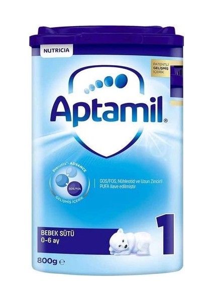 Bfs Aptamil Bebek Sütü Maması No1 0-6 Ay 800 gr