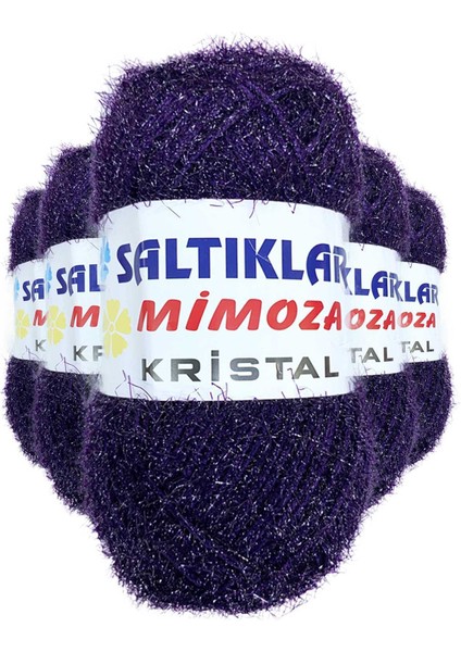 5 Adet Mimoza Kristal Işıltılı Şal Patik Yelek Ipi 109