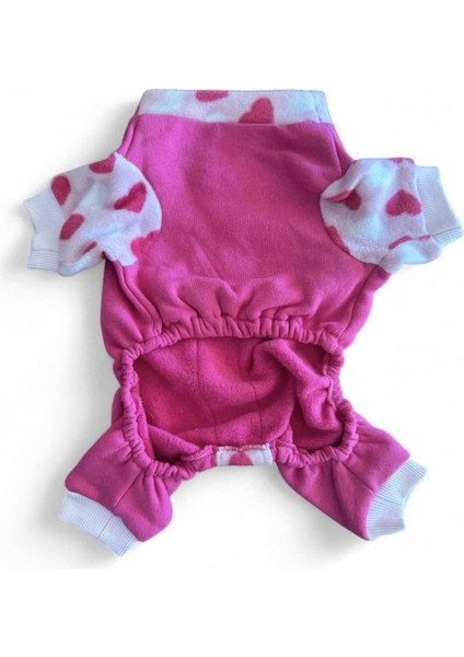 Pinky Hearts Polar Köpek Tulum Pijama indirimleri