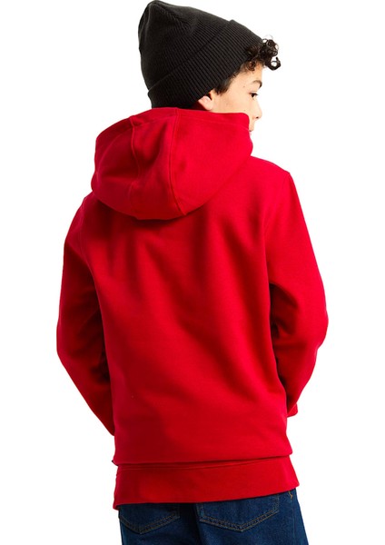 Düz Erkek Çocuk Kırmızı Sweatshırt VN000JYD14A1-STYLE 76 Po fiyatları