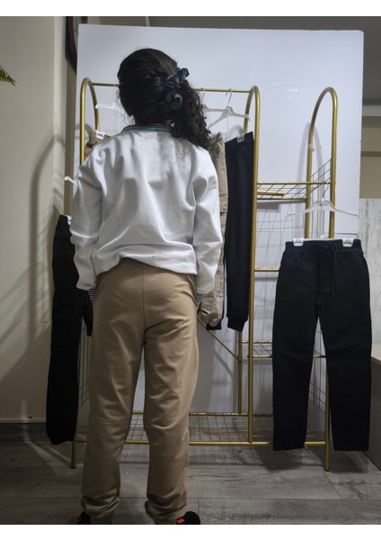 Çocuk Pantolon, Eşofman Okul-Günlük Penye, Rahat, Beli Lastikli ,lastikli Paça (Ribanalı), Bağcıklı fiyatları