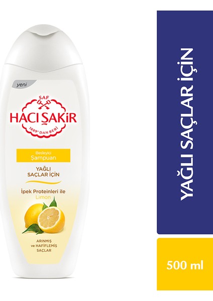 2 Adet Hacı Şakir Şampuan Limon 500 ml fiyatları