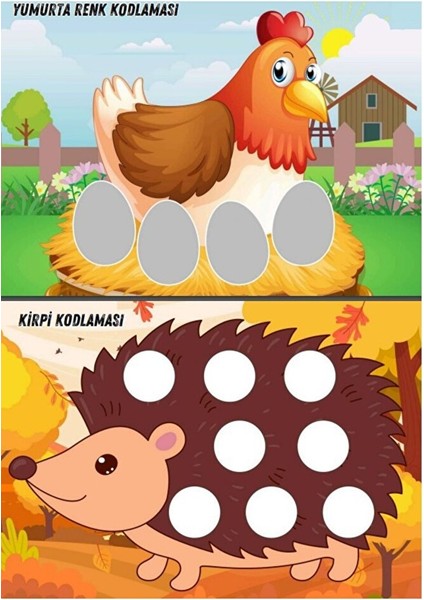 Cırt Cırtlı Renkli Kodlama Seti indirimleri