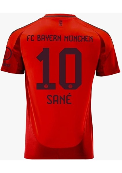 Münih 2024/25 Yeni Sezon Leroy Sane Iç Saha Forması (Red Kit)