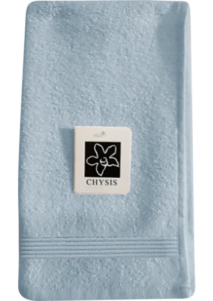 Açık Mavi Pamuklu Havlu 30 x 50 cm 2 Adet