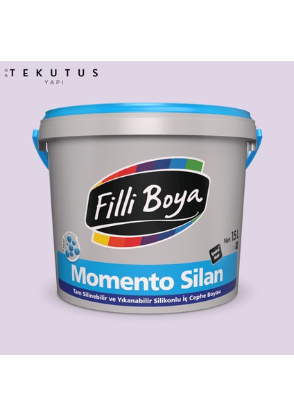 Momento Silan Silikonlu Iç Cephe Boyası 15 L Cİ-7551 / 4450 Elegan Lila