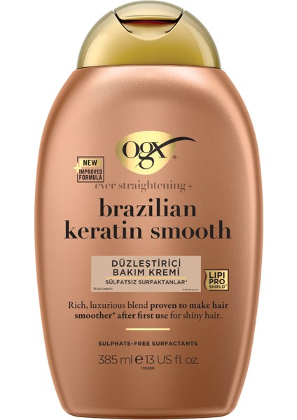 Brazilian Keratin Saç Bakım Kremi 385 ml 3 Adet