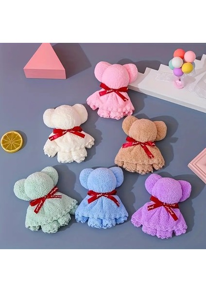 Sevimli Ayı Havlu Hediye Seti (Özel Çantası Hediye)