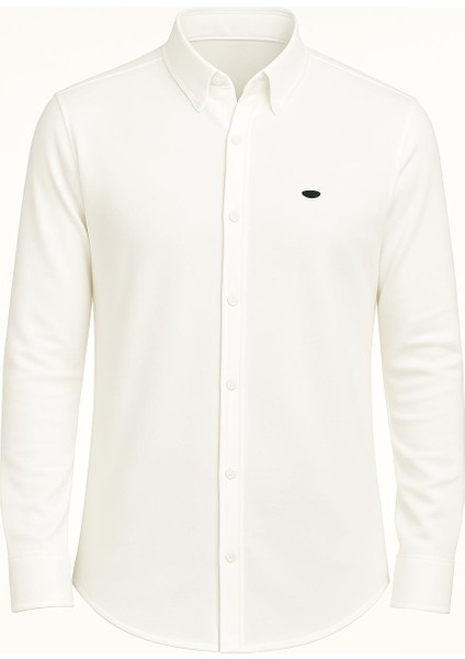 Cafes Uzun Kol Slim Fit Erkek Gömlek - 7433 fiyatları