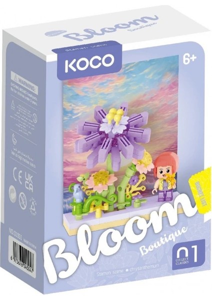 Figürlü Lego Çiçek Krizantem 01051