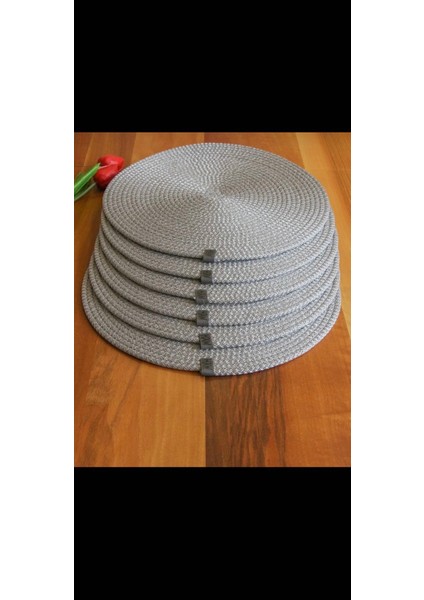 6 Adet Jüt Supla / Amerikan Servis Lux Sunum Tabak Altlığı fiyatları