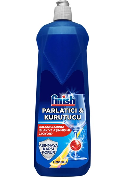 Bulaşık Makinesi Parlatıcı Limonlu 800 ml 3 Adet