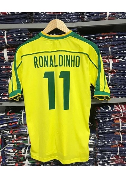 Brezilya Milli Takımı 98 Dünya Kupası Ronaldinho Nostalji Forması
