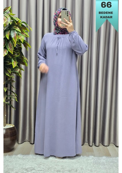 Kadın Tesettür Büyük Beden Giyim Aerobin Elbise