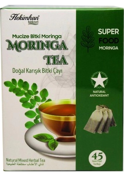 Moringa Çayı 45'li Süzen Poşet 6 Adet