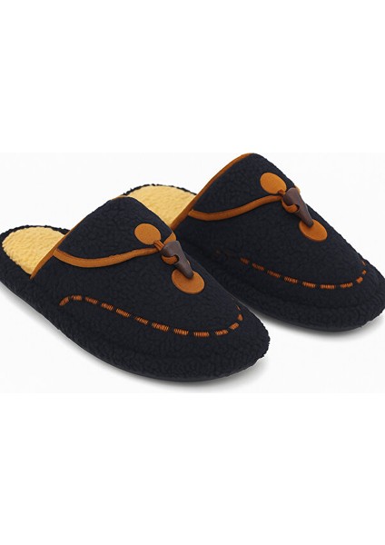 Kadın Kışlık Düğmeli Içi Havlulu Rahat Kaymaz Tüylü Ev Terliği(Dar Kalıp) modelleri