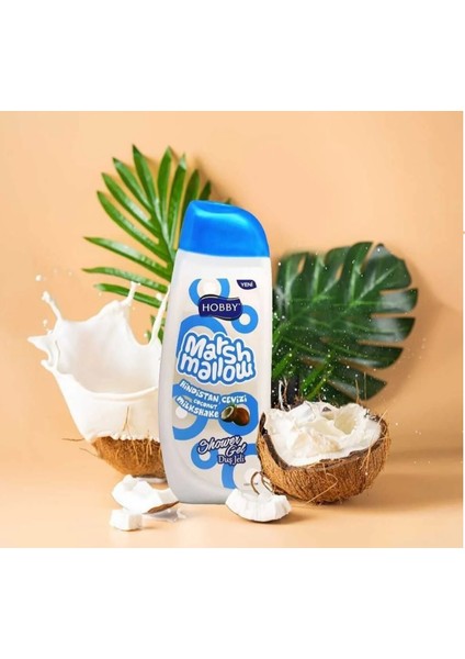 Marshmallow Duş Jeli 3 Çeşit Çilek, Vanilya , Hindistan Cevizi fiyatları