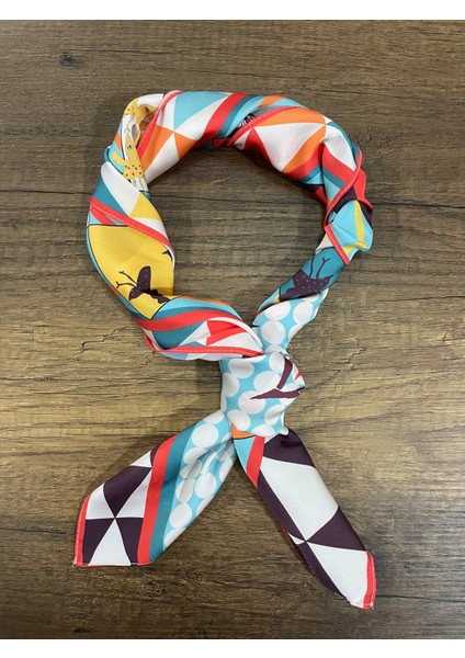 45X100CM Dance Blue Fular Eşarp fiyatları