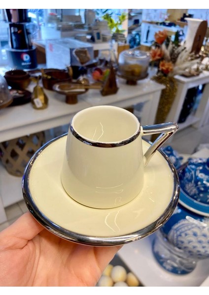 Camıllıo Tek Türk Kahvesi Fincan Kırık Beyaz fiyatları