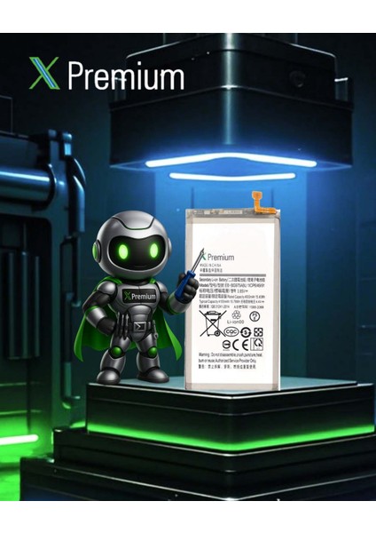 Xpremium Samsung S10P Uyumlu Batarya Pil Süper Yüksek Kalite 4100 Mah EB-BG975ABU modelleri