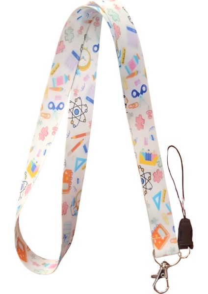 Öğrenci Deney Boyun Askı Ipi ve Telefon Askısı + Kartlık