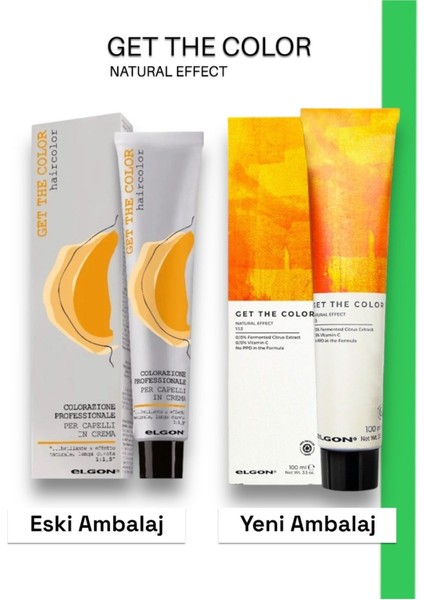 Get The Color 5.6 Profesyonel Saç Boyası (100 Ml.) (Oksidansız)