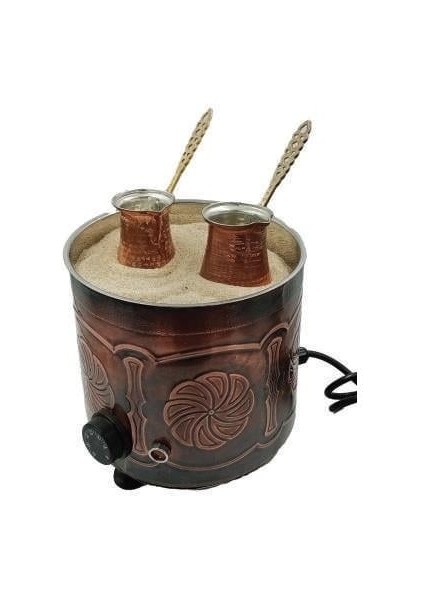 Yuvarlak Kumda Kahve Makinası Ø23X20 cm