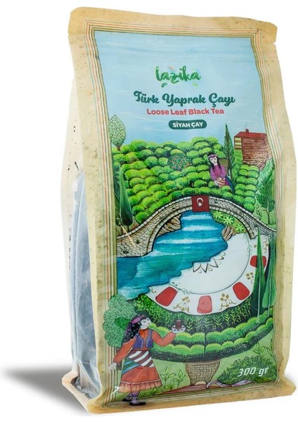 (2'li Set) Avantajlı Lazika Türk Yaprak Siyah Çay Seti (2*300G) fiyatları