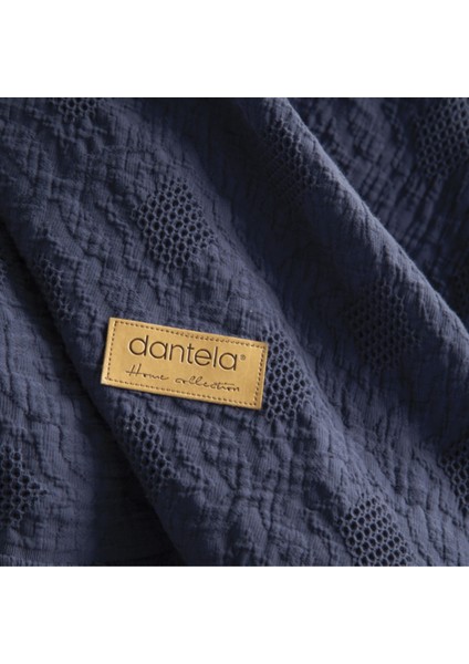 Notte Fitilli Yatak Örtüsü - Lacivert fiyatları