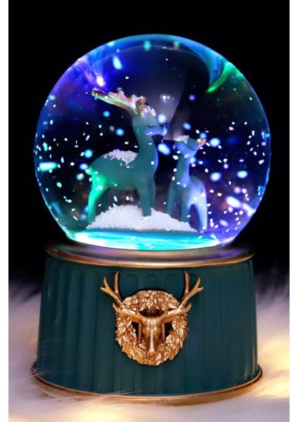 Evlilik Yıl Dönümü Hediyesi Sevgiliye Doğum Günü Hediyesi Yeni Yıl Temalı Sulu Kar Küresi modelleri