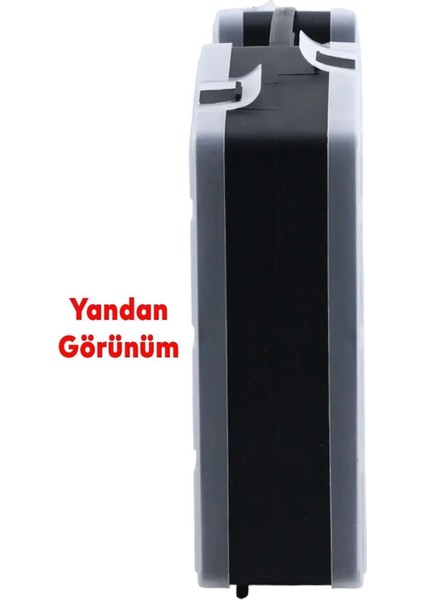 Organizer Kutu Çift Taraflı 24 Bölmeli Küçük Malzeme Alet Takım Çantası Vidasız fırsatları