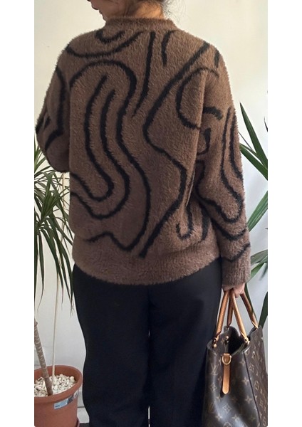 Kadın Kahverengi Yumoş Hırka fırsatları