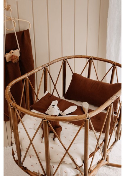 Park Yatak Müslin Nevresim Takımı (80X110) | Boho Moons