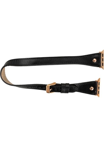 Apple Watch Uyumlu Deri Kordon 42-44-45MM Dt Rg Rst1 modelleri