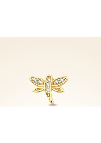 0,15 Karat Pırlanta Taşlı Yusufcuk Piercing